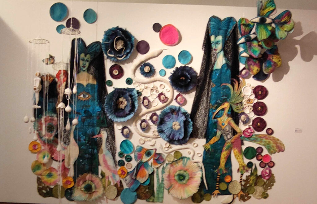 Carlos Bautista Biernnay/USA :„Chaos”2024, 300x300x100cm