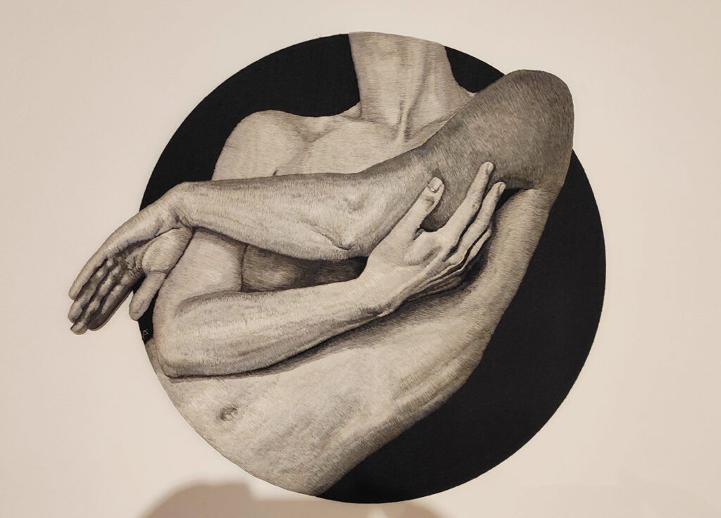 Katrīna Leitēna / Latvia: “Inexpressible II” 2022, 58 x 51 cm