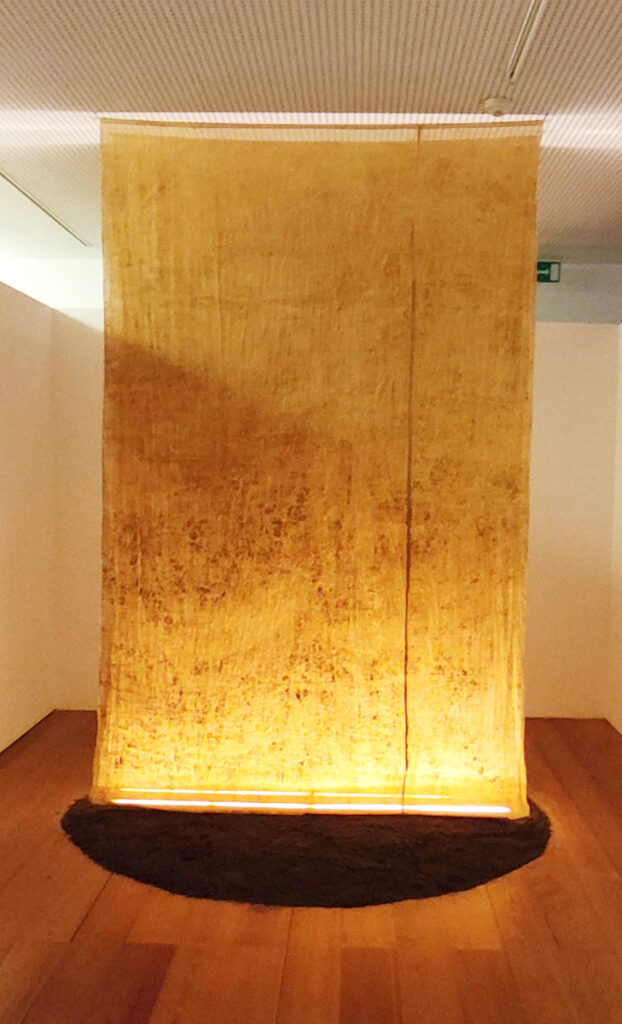 Ali/Indie: "The Primal Touch of Existence" 2024, 200x240x200cm