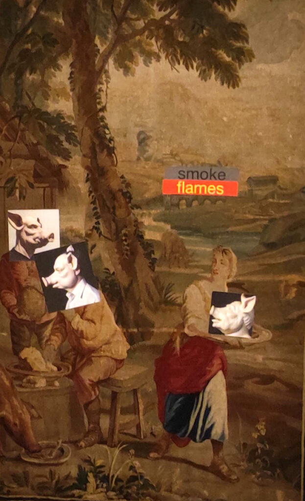 Arnaud Cohen/France: “Winter over Europe 7 Circe”, 2024, 122 x 240 cm Gobelin Winter over Europe 7 - Arnoud Cohen